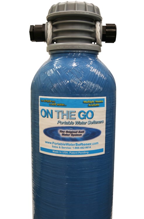 Who can benefit from a portable water softener?