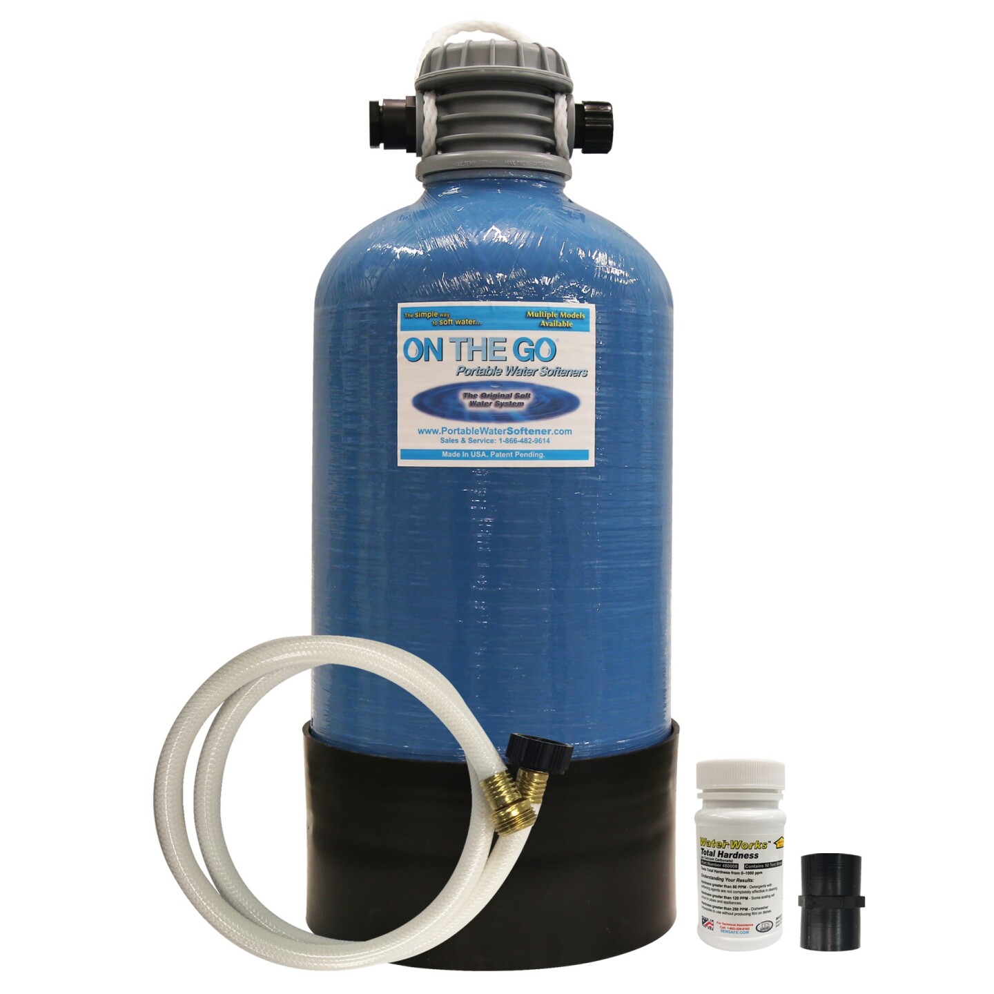 On The Go Portable Water Softener Regeneration Process 