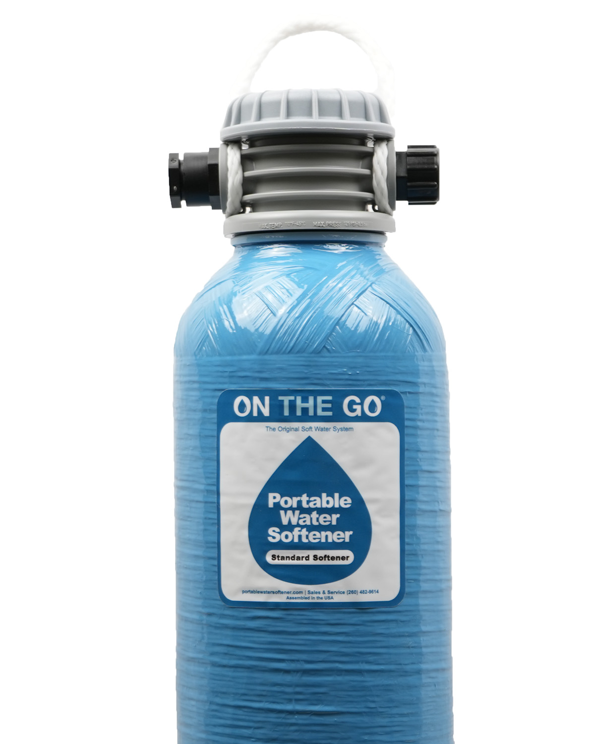 Who can benefit from a portable water softener?